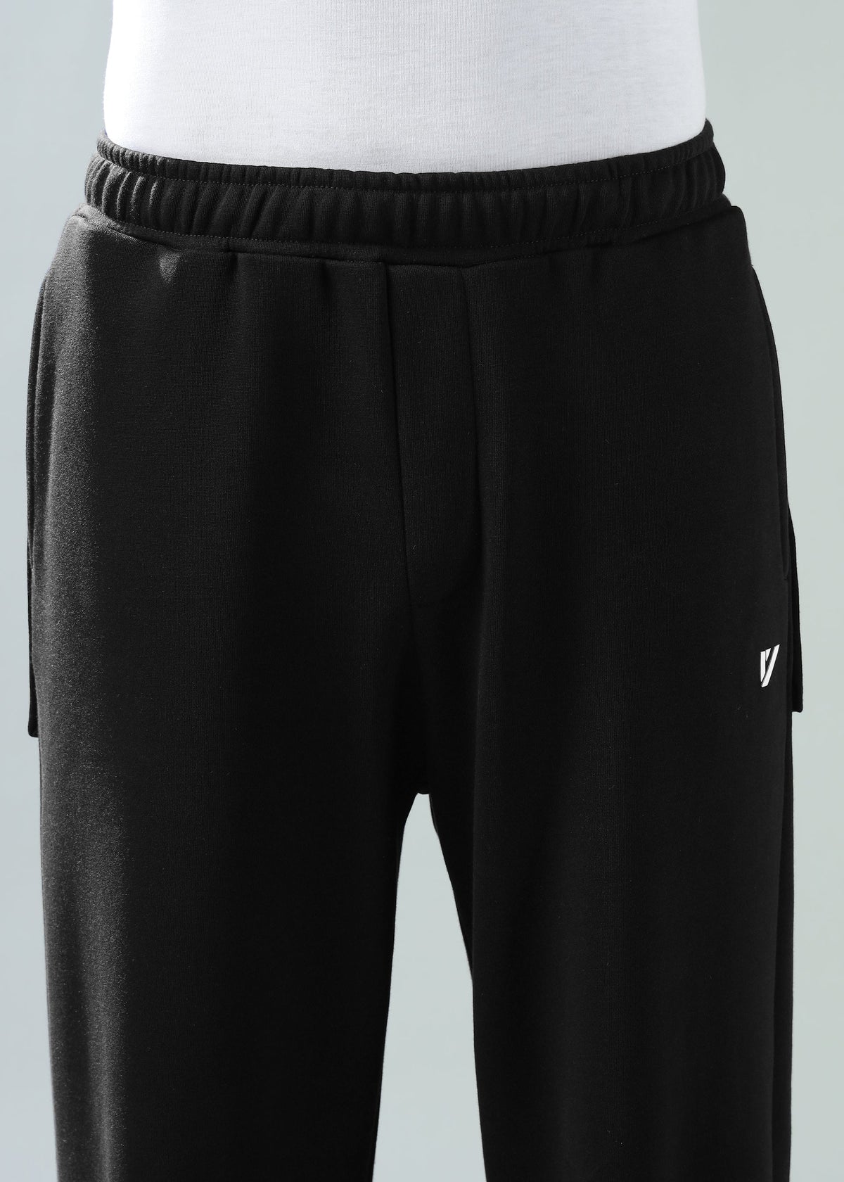 Loose Fit Track Pants Black